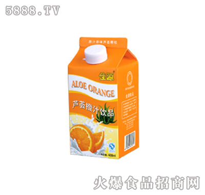 佳源蘆薈橙汁（488ml）