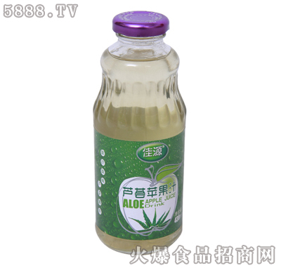 佳源蘆薈蘋果汁430ml