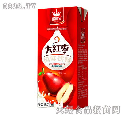 君德寶大紅棗風(fēng)味飲料250ml