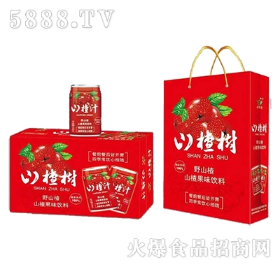 山楂樹(shù)山楂果味飲料