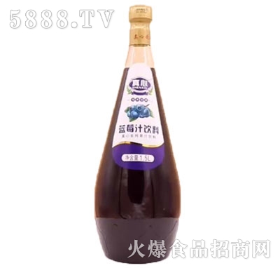 真心藍(lán)莓汁飲料1.5L