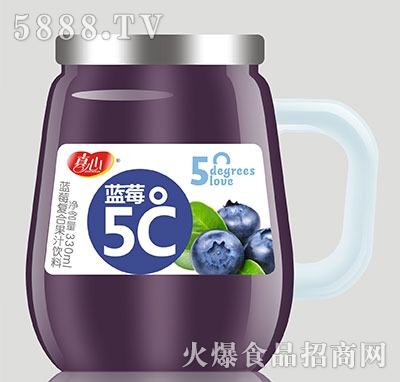 真心藍(lán)莓5℃復(fù)合果汁飲料330ml