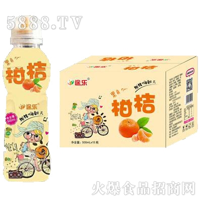 途樂(lè)柑桔果汁500ml