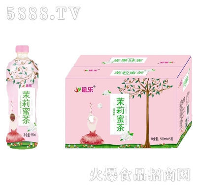 途樂(lè)茉莉蜜茶風(fēng)味飲料550mlx15瓶