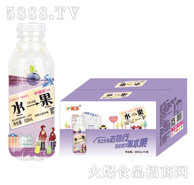 途樂(lè)水一果葡萄味水果飲料