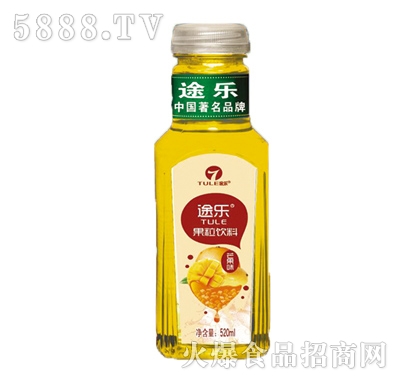 途樂(lè)果粒飲料芒果味520ml