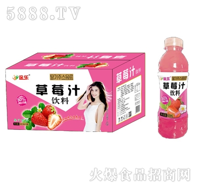 途樂(lè)草莓汁飲料600mlx15瓶