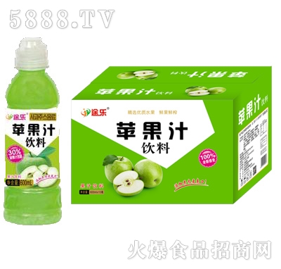 途樂(lè)鮮果鮮榨蘋(píng)果汁飲料600ml