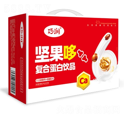 巧潤(rùn)堅(jiān)果哆復(fù)合蛋白飲品禮盒裝