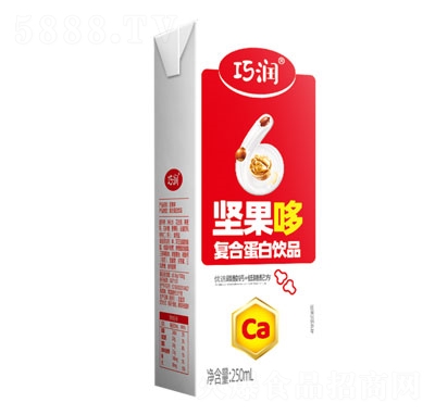 巧潤(rùn)堅(jiān)果哆復(fù)合蛋白飲品250ml