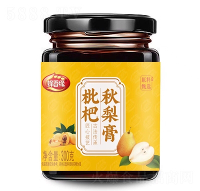 蜂香緣枇杷秋梨膏300g