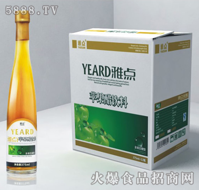 雅點(diǎn)--蘋果醋375ml×12瓶