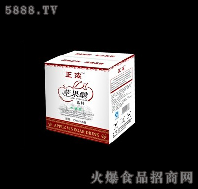 正濃蘋果醋飲料箱裝