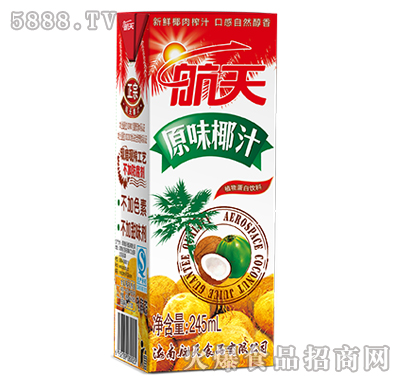 航天椰子汁盒裝245ml