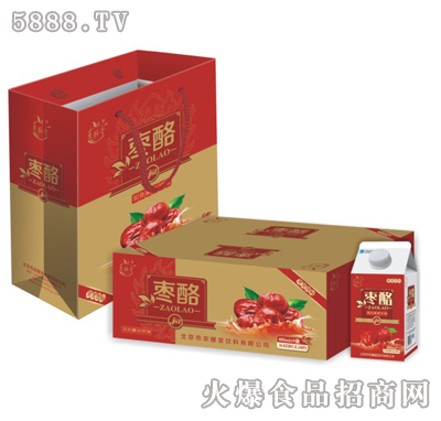 屋頂盒棗酪禮盒500ml×9盒