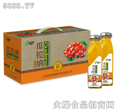 樹葉方瓶瓜拉納300ml×10瓶