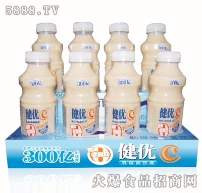 健優(yōu)C348ml×8瓶乳酸菌盒裝