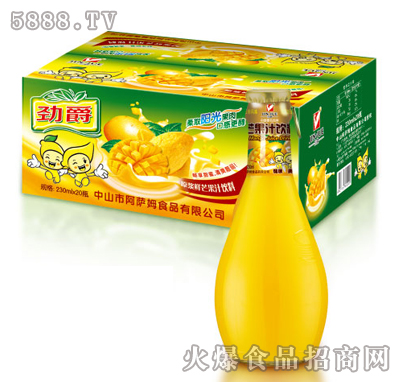 230ml×20瓶勁爵芒果汁飲料