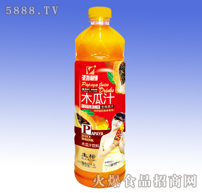 勁爵木瓜汁飲料1.5L