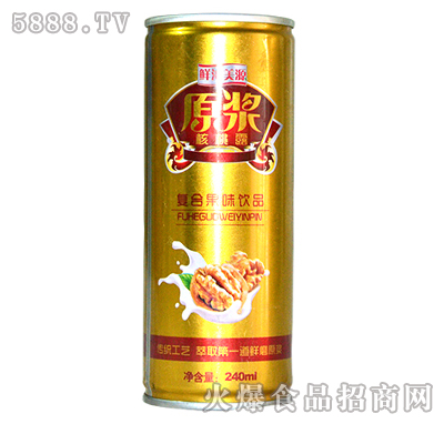 鮮匯美源原漿核桃露240ml