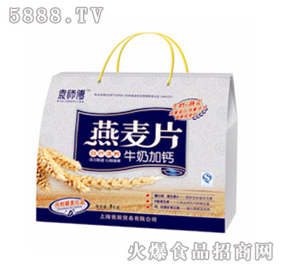 袁師傅牛奶加鈣燕麥片1080g