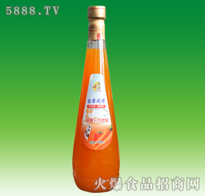 臺果風(fēng)情胡蘿卜汁飲料828ml