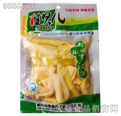 佳貝兒山椒羅漢筍200g