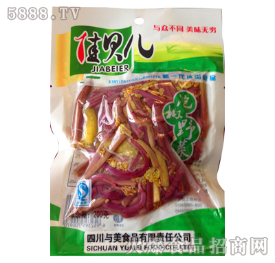 佳貝兒泡椒野菜200g