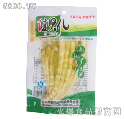 佳貝兒山椒羅漢筍100g