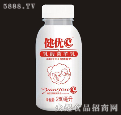 280ml健優(yōu)C乳酸菌羊乳