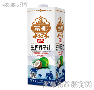 富椰泰式生查椰子汁600ml