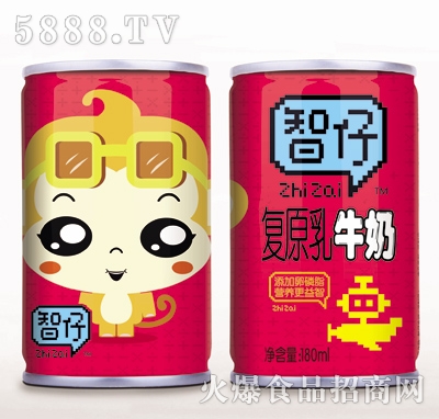 智仔復(fù)原乳牛奶180ml