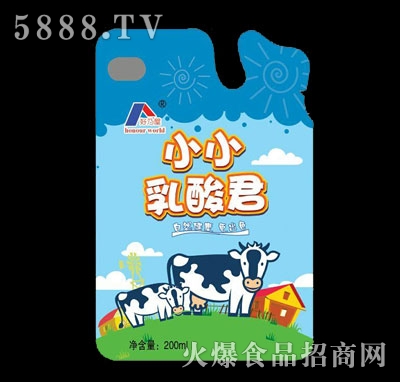 好乃屋小小乳酸君飲料200ml