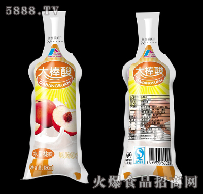 好乃屋大棒水蜜桃味180ml