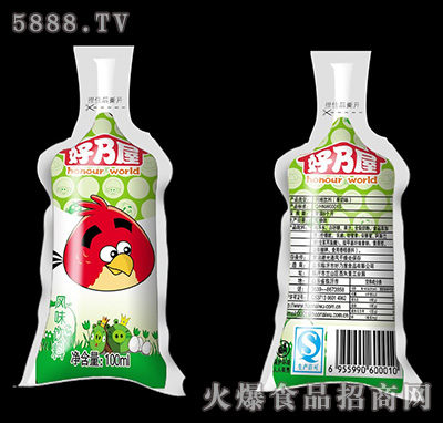 好乃屋小棒酸憤怒的小鳥100ml