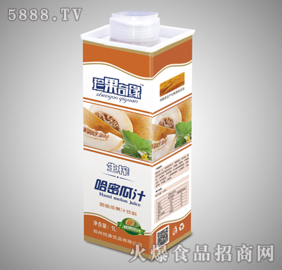 珍果奇緣生榨哈密瓜汁1L