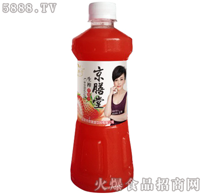 京膳堂生榨草莓汁480ml