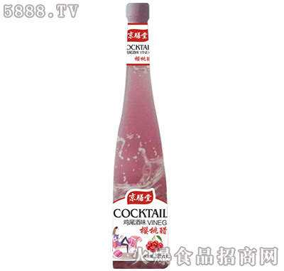 京膳堂雞尾酒味櫻桃醋375ml