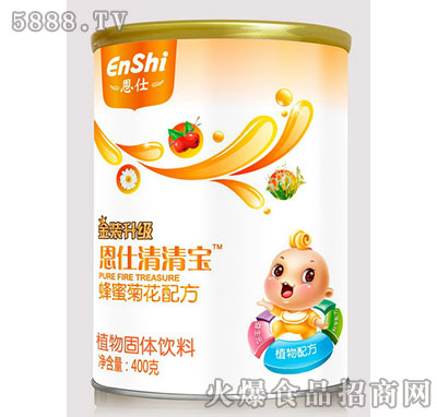 恩仕清清寶蜂蜜菊花配方400g