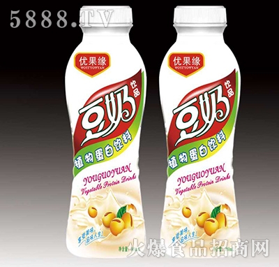 500mL優(yōu)果緣豆奶飲品植物蛋白飲料