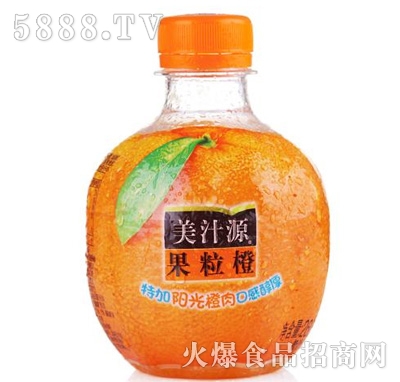 美汁源果粒橙260ml