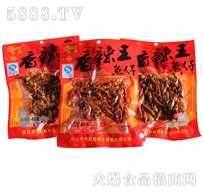 優(yōu)然45g香辣王魚仔