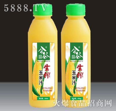 今谷生榨玉米汁450ml