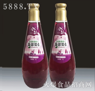 今谷藍莓葡萄乳酸菌果汁1.5l