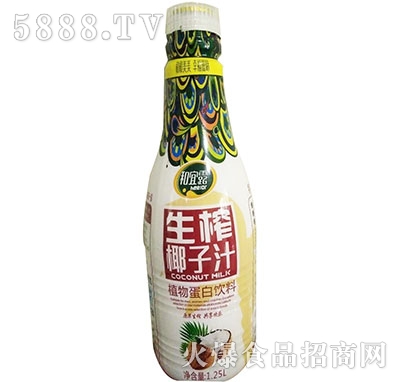 和宜露生榨椰子汁1.25L