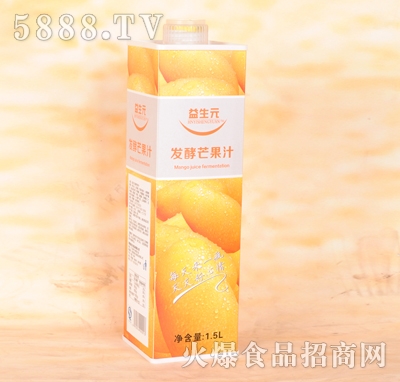 益生元發(fā)酵芒果汁1.5L