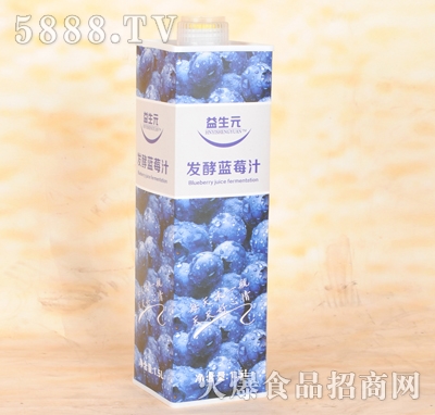 益生元發(fā)酵藍莓汁1.5L