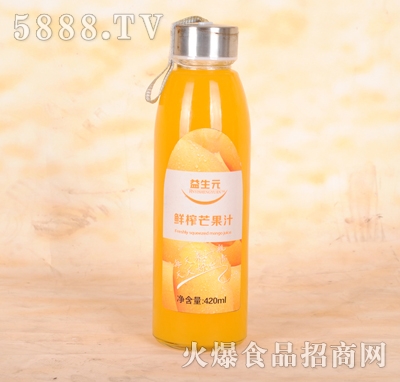 益生元鮮榨芒果汁420ml