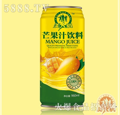 美人豹芒果汁飲料960ml