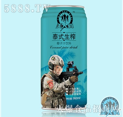 美人豹泰式生榨椰子汁960ml